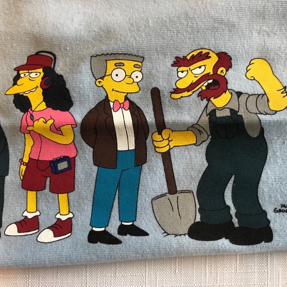 SIMPSONS Long Sleeve T-shirt Size:Small NWT - Picture 5 of 5